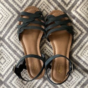 Black sandals